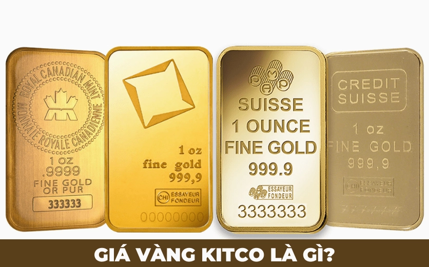 Biểu đồ giá vàng Kitco