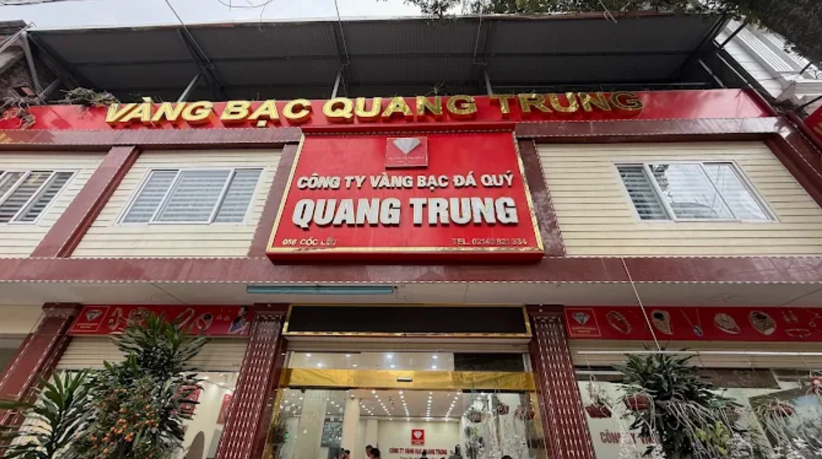 Biểu đồ giá vàng Quang Trung Lào Cai hôm nay
