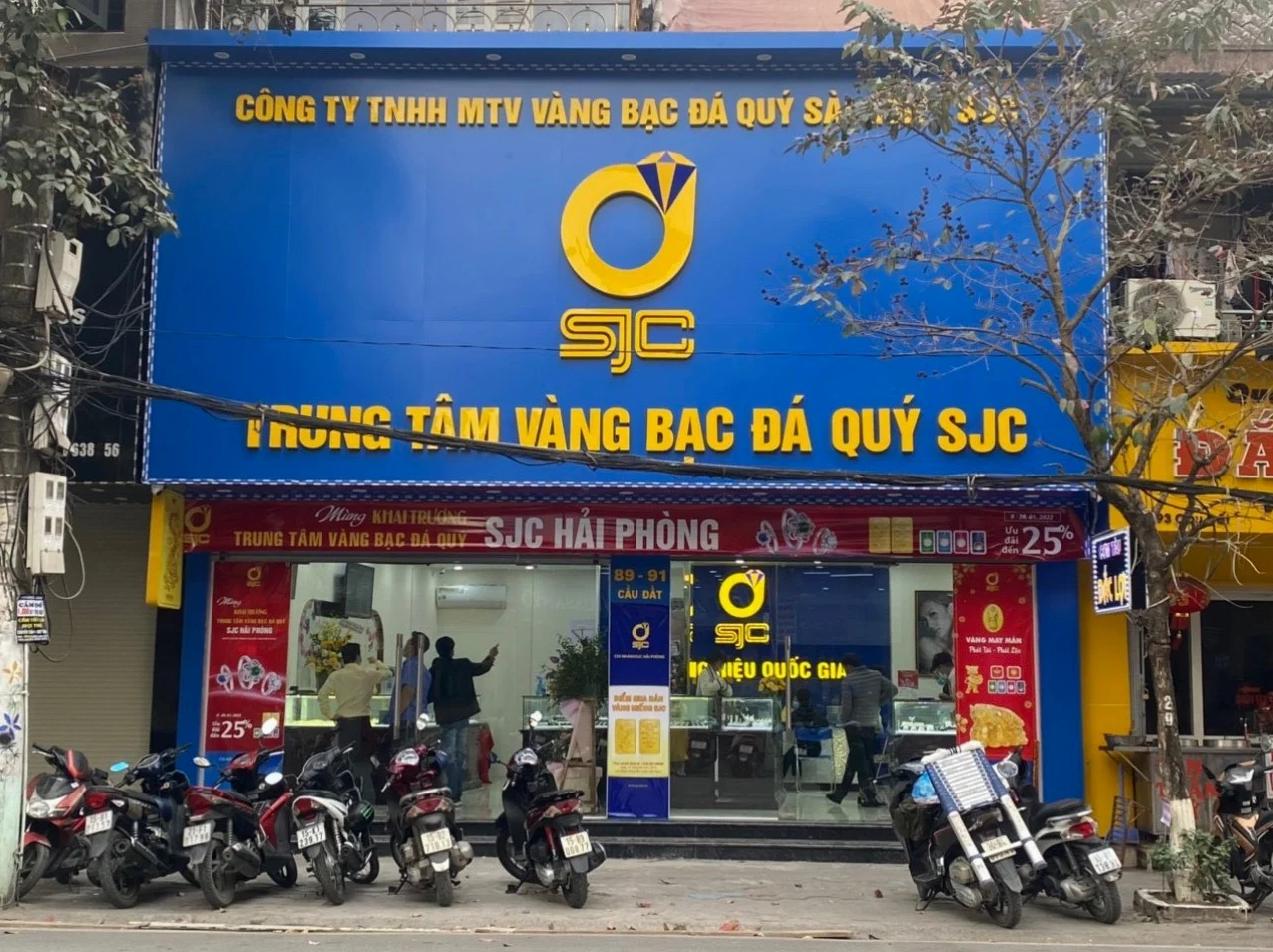Biểu đồ giá vàng SJC