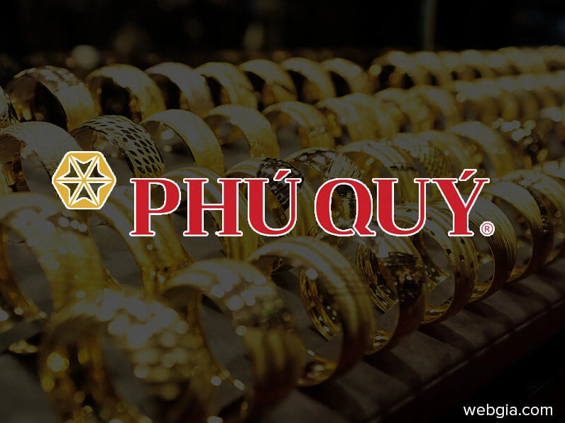 Biểu đồ so sánh giá vàng Phú Quý với các thương hiệu khác