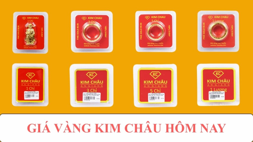 Cập nhật giá vàng Kim Châu hôm nay