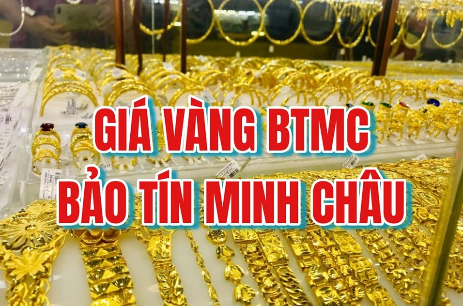 Cửa hàng Bảo Tín Minh Châu và bảng giá vàng