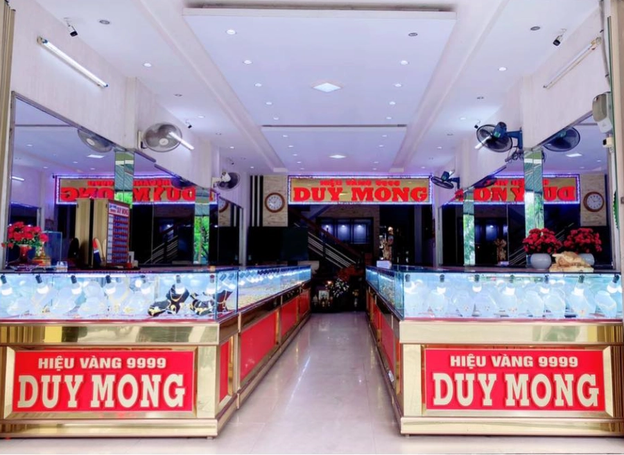 Cửa hàng Vàng Duy Mông tại Huế