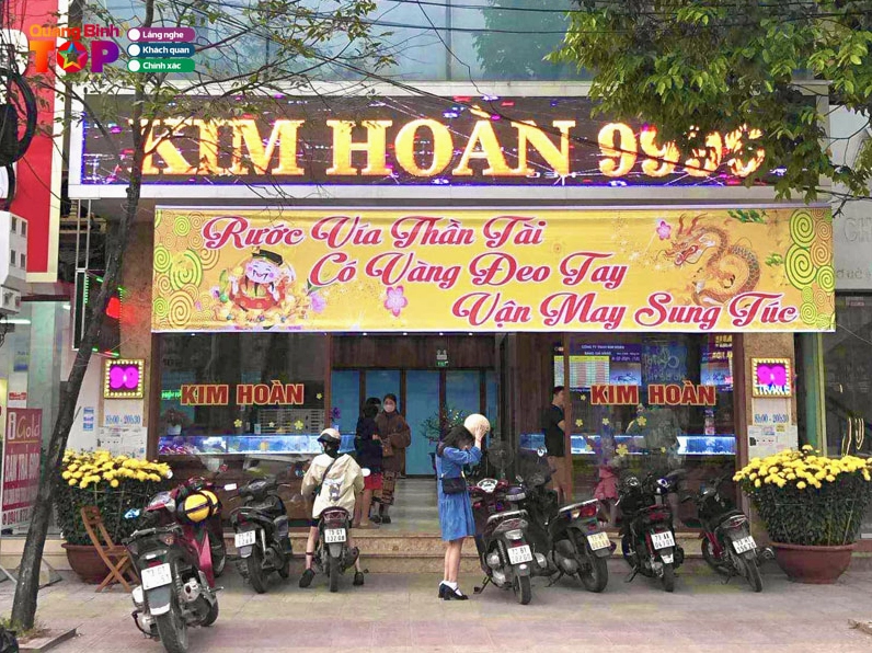 Cửa hàng vàng kim hoàn tại Đồng Hới