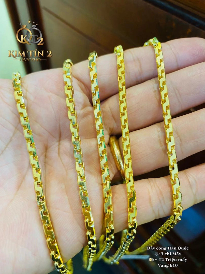 Vàng 18K: Khám phá giá trị, đặc điểm và cách nhận biết chuẩn xác 2026 Dây chuyền vàng 18K thiết kế Hàn Quốc