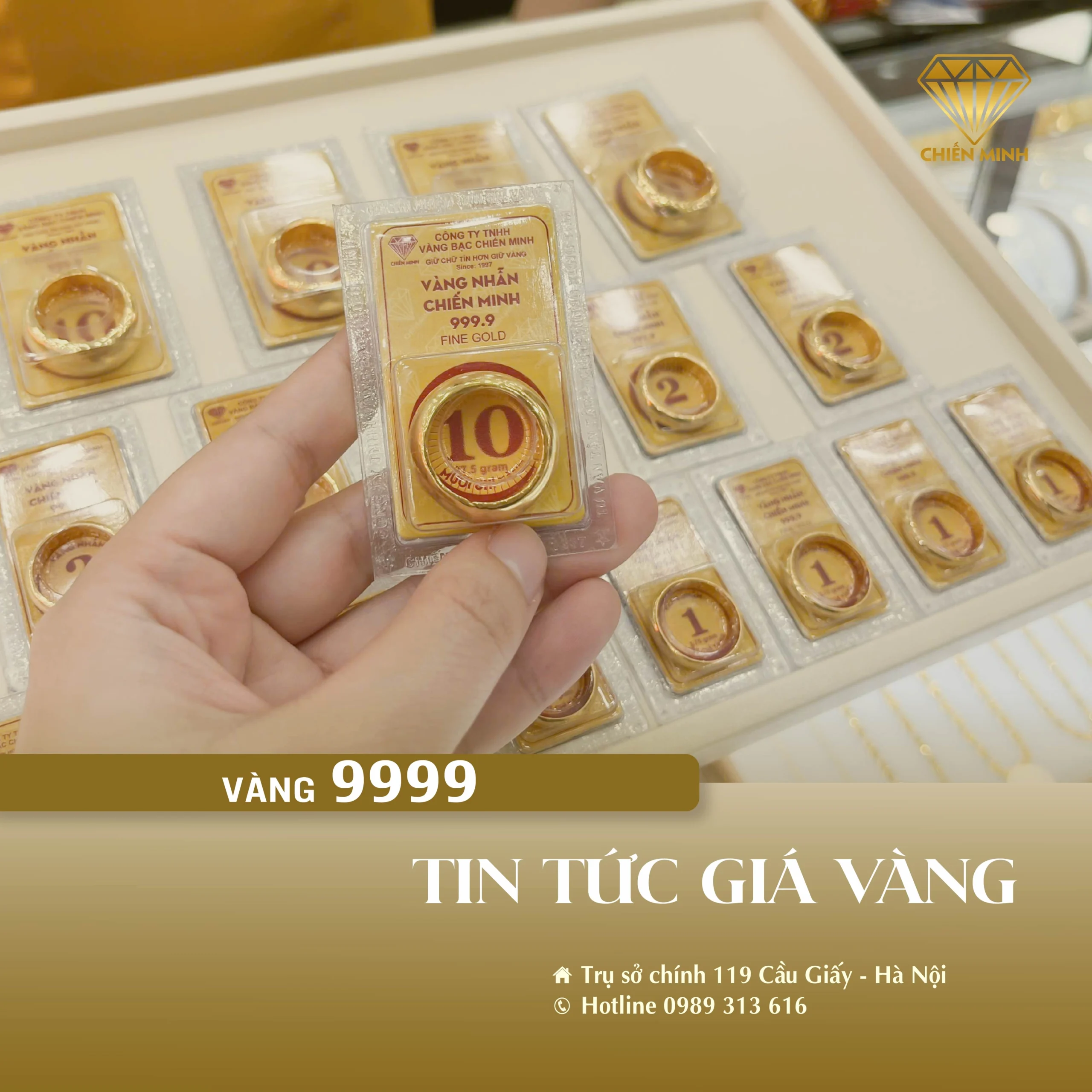 Giao dịch vàng Minh Chiến trên nền tảng trực tuyến