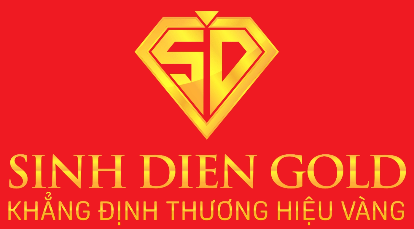 Logo thương hiệu vàng sinh diễn