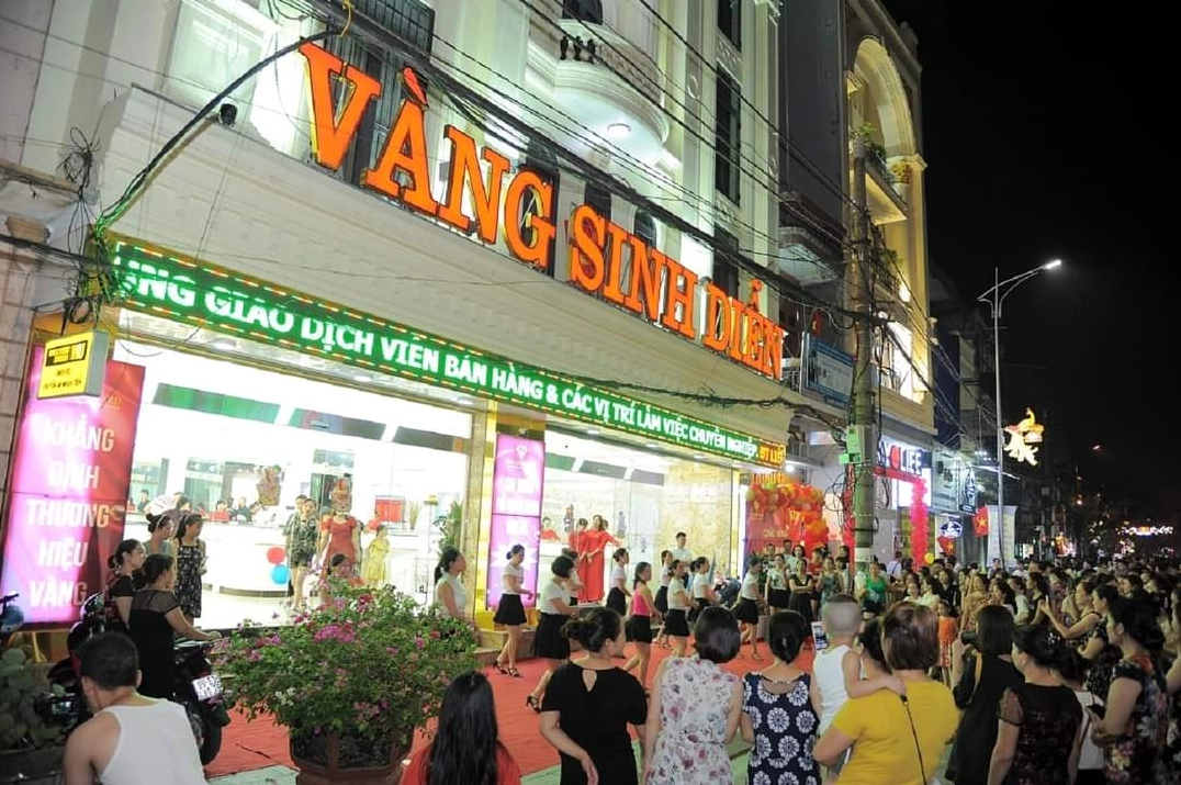 Sản phẩm vàng sinh diễn tinh xảo