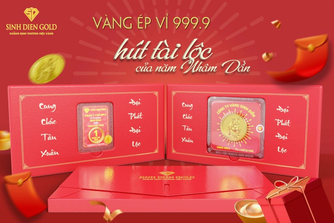 Sinh diễn gold mang lại tài lộc và may mắn