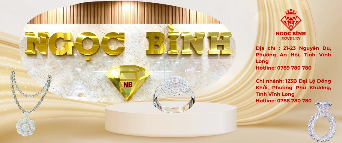 Trang sức kim cương tại Tiệm Vàng Ngọc Bình