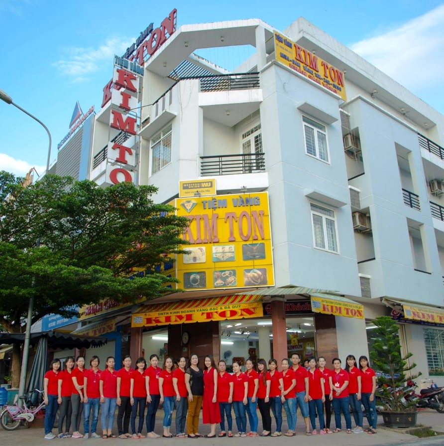Trang sức vàng tại Tiệm Vàng Kim Tôn Long Thành