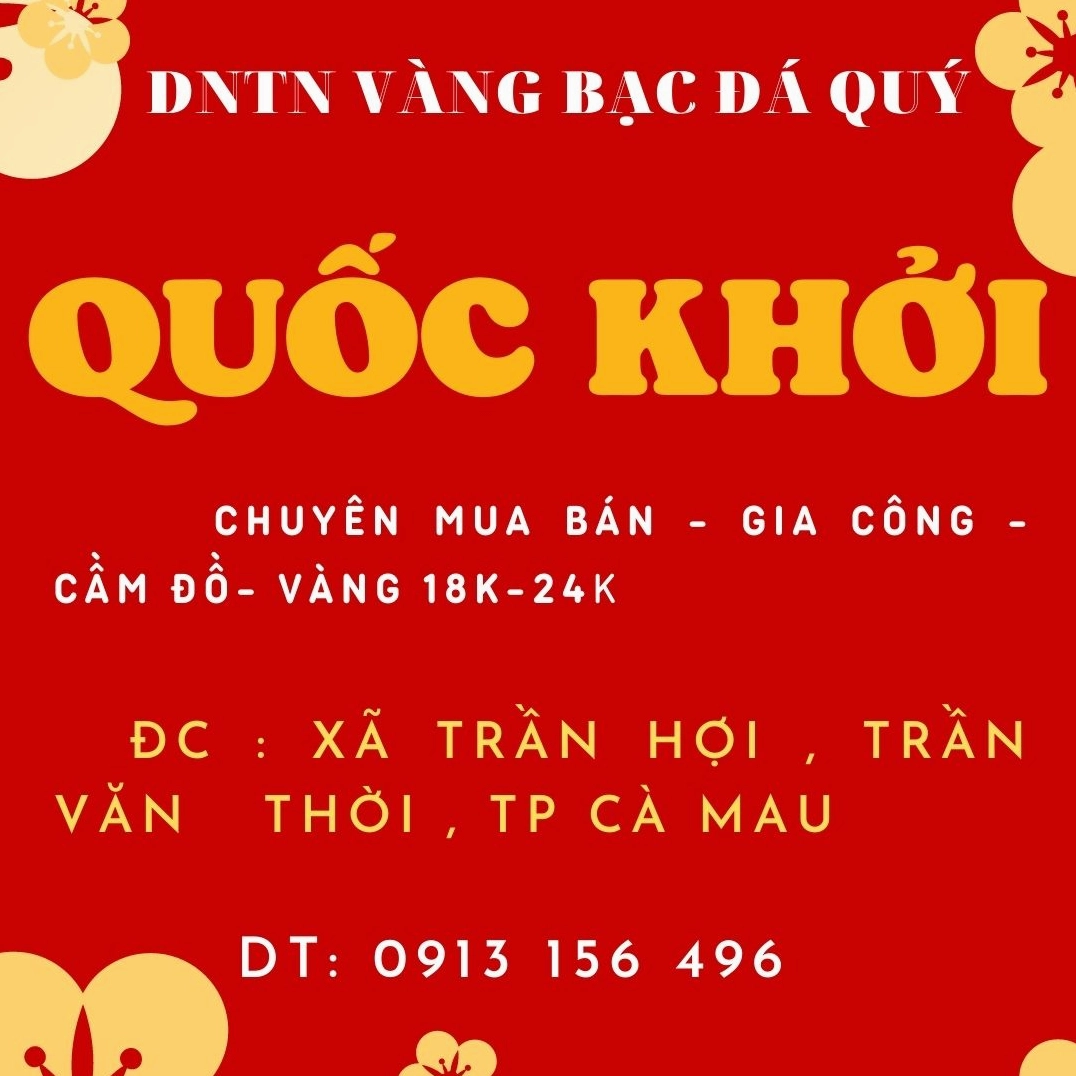 Trang sức vàng tinh xảo của Cà Mau