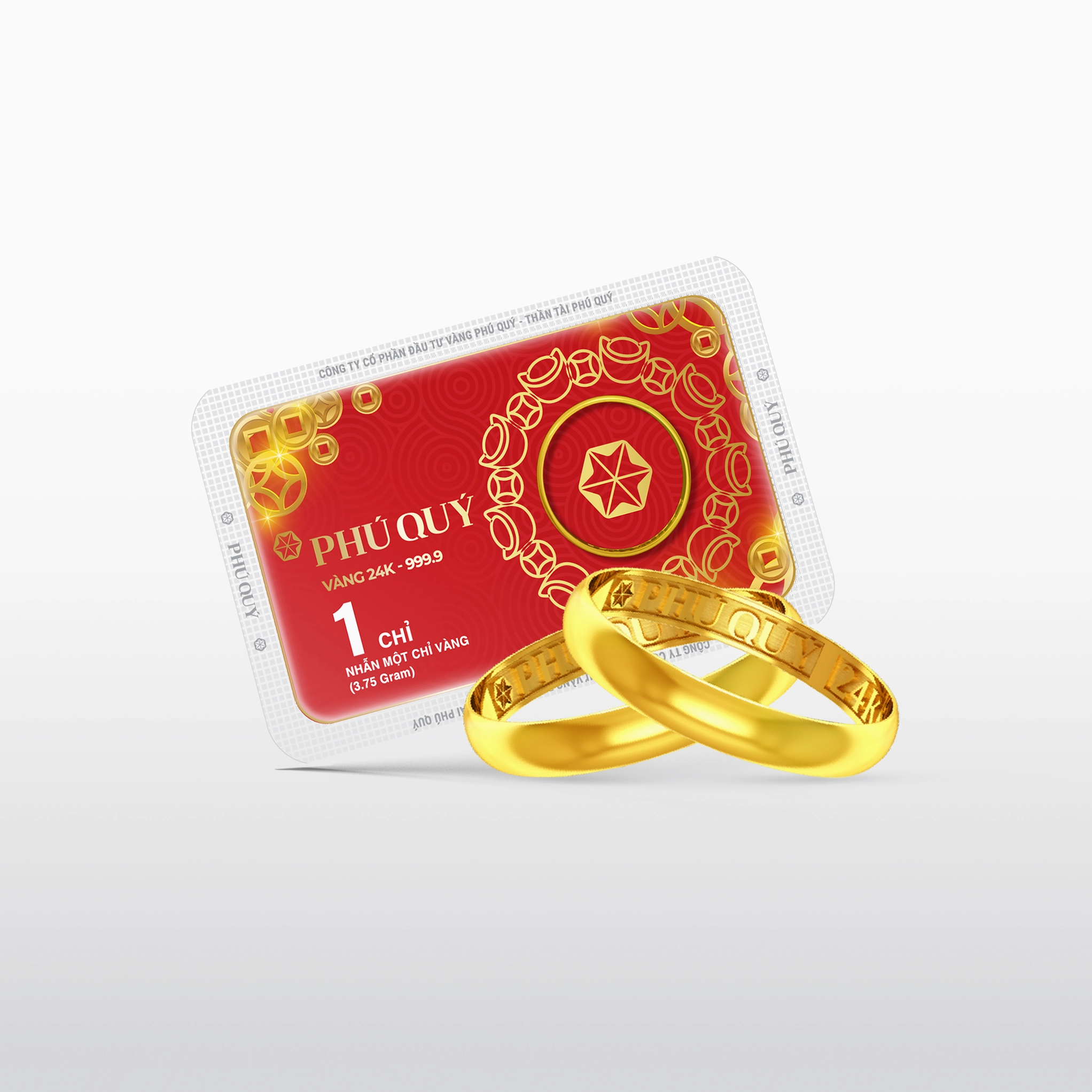 Vàng nhẫn Phú Quý 24K